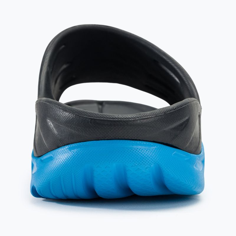 Жіночі шльопанці HOKA Ora Recovery Slide 2 чорне дерево / дрезденський синій 6