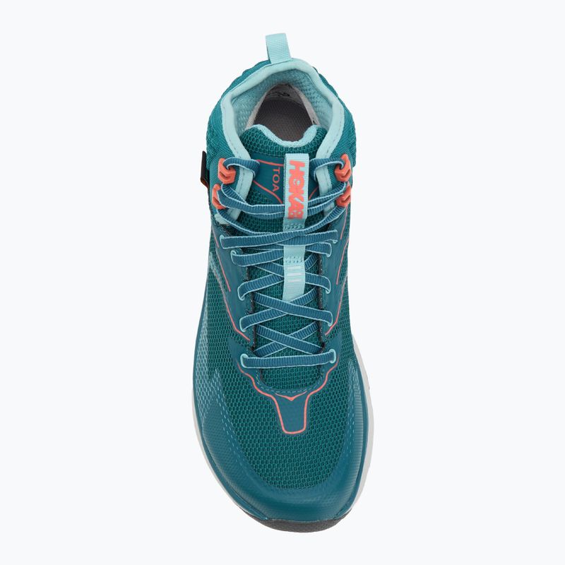 Черевики туристичні жіночі HOKA Sky Toa dragonfly/aqua haze 5