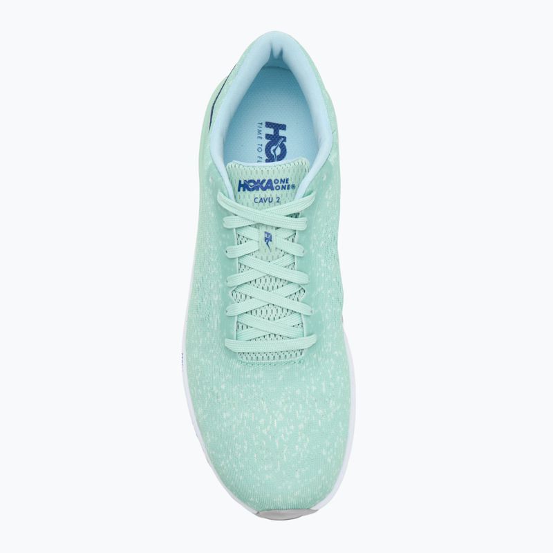 Кросівки для бігу чоловічі HOKA Cavu 2 sea ice/blue light 5