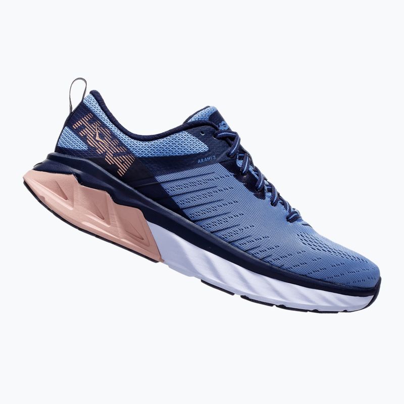Жіночі бігові кросівки HOKA Arahi 3 allure/mood indigo 7