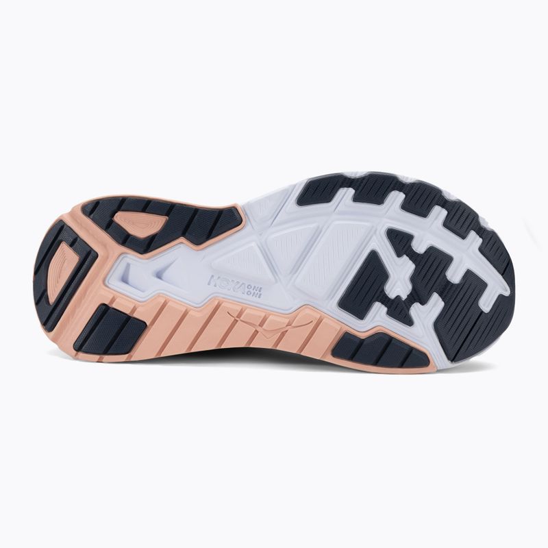 Жіночі бігові кросівки HOKA Arahi 3 Wide allure/mood indigo 5