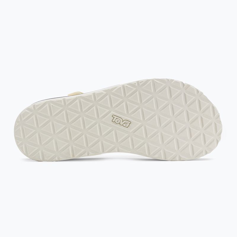 Яскраві білі жіночі трекінгові сандалі Teva Flatform Universal Mesh Print 5