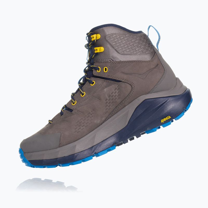 Черевики трекінгові чоловічі HOKA Sky Kaha charcoal grey/blue 3