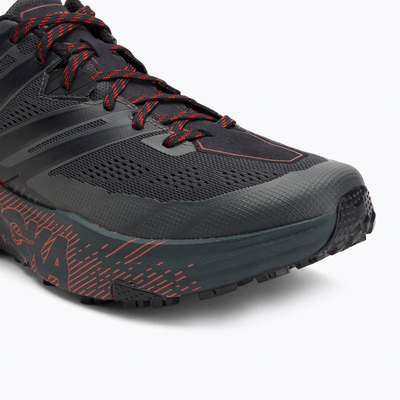 Кросівки для бігу HOKA Speedgoat 3 dark shadow/poppy red 7