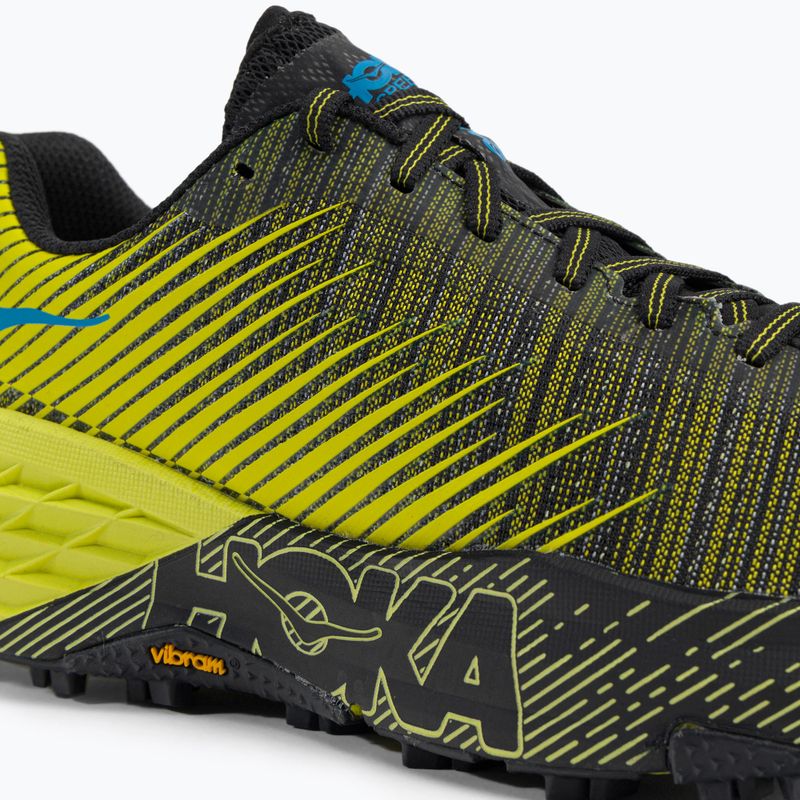Кросівки для бігу жіночі HOKA Evo Speedgoat чорно-жовті 1111430-CIB 11