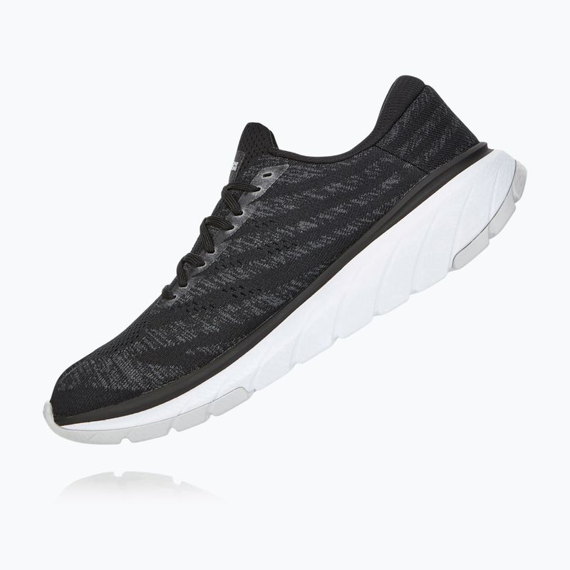 Кросівки для бігу чоловічі HOKA Cavu 3 black/white 4