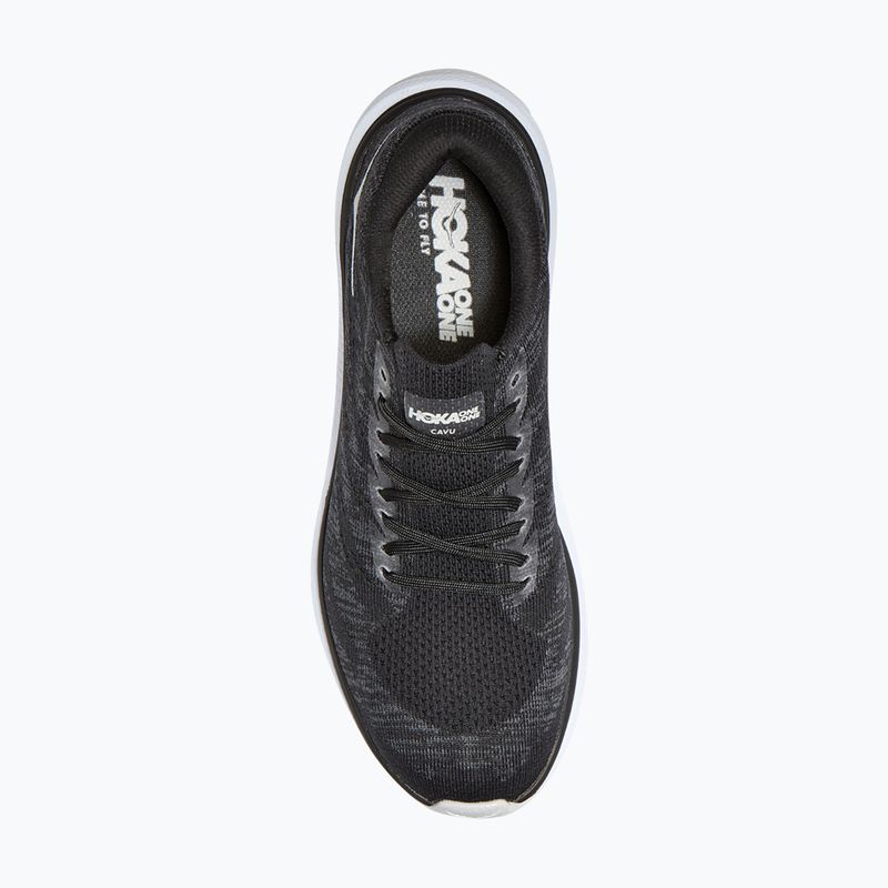 Кросівки для бігу чоловічі HOKA Cavu 3 black/white 6