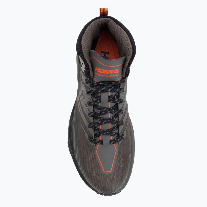 Кросівки чоловічі HOKA Speedgoat 2 MID GTX anthracite/dark gull grey 5