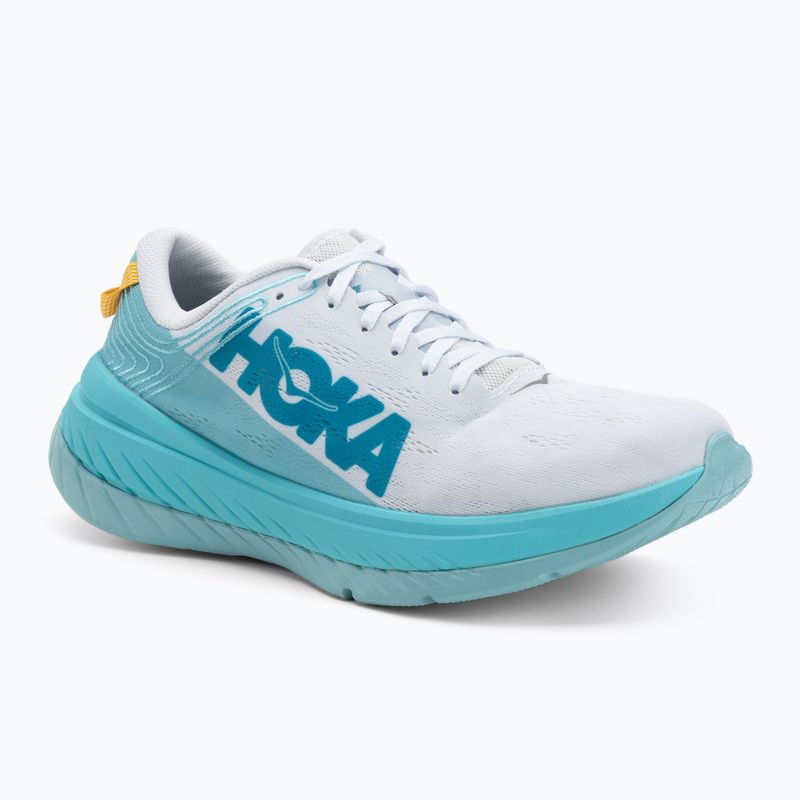 Кросівки для бігу жіночі HOKA Carbon X white/angel blue