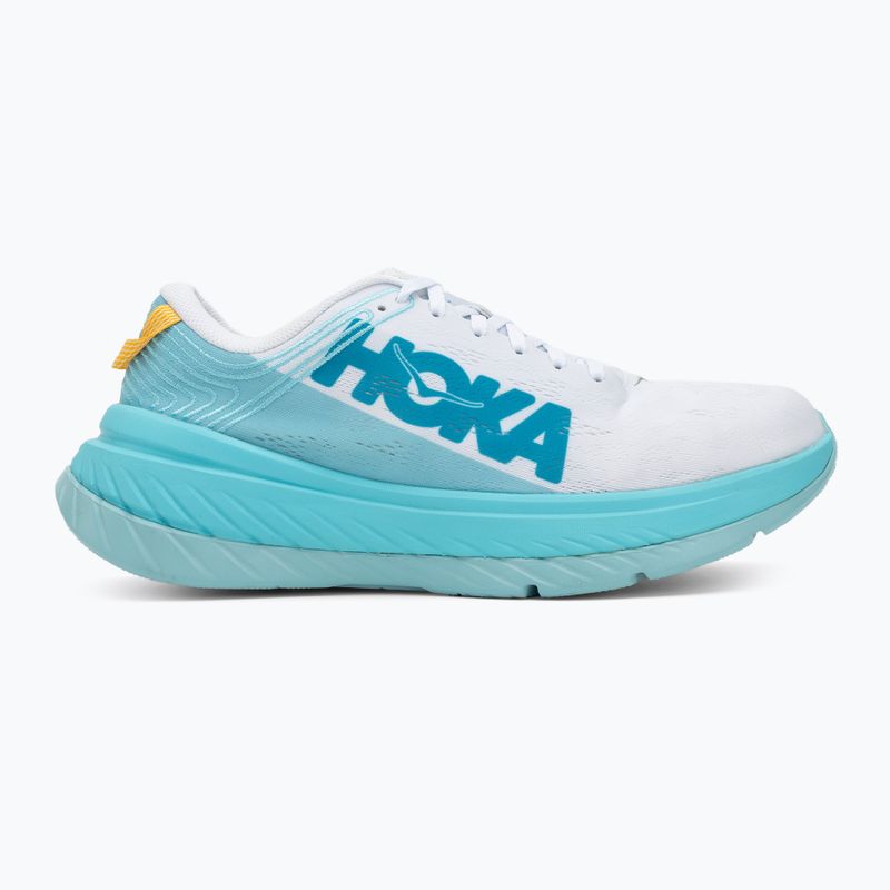 Кросівки для бігу жіночі HOKA Carbon X white/angel blue 2