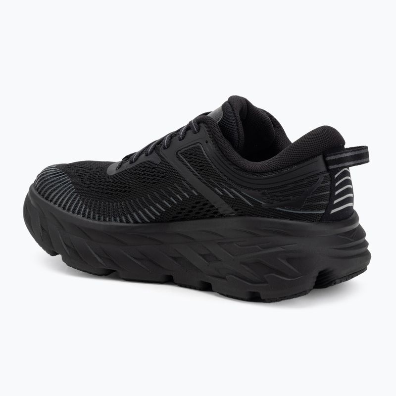 Кросівки для бігу жіночі HOKA Bondi 7 black/black 3