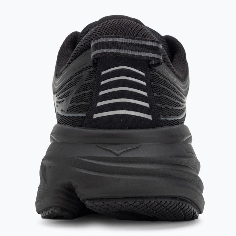 Кросівки для бігу жіночі HOKA Bondi 7 black/black 6