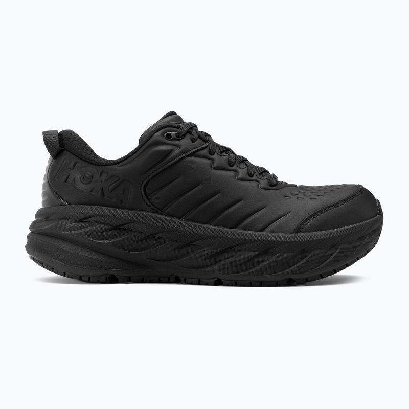 Кросівкі для бігу чоловічі HOKA Bondi SR black/black 2