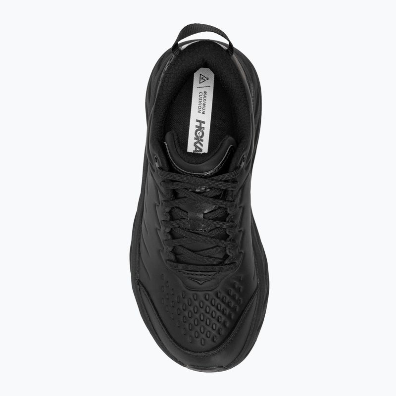 Кросівкі для бігу чоловічі HOKA Bondi SR black/black 5