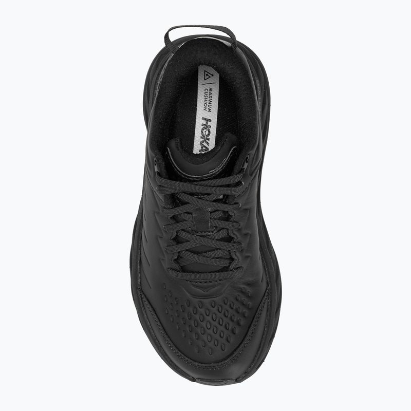 Кросівкі для бігу жіночі HOKA Bondi SR black/black 5
