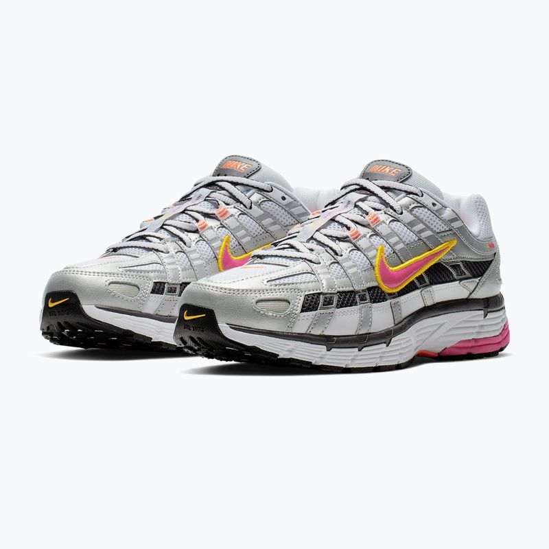 Взуття жіноче Nike P-6000 white/metallic platinum/laser fuchsia 2