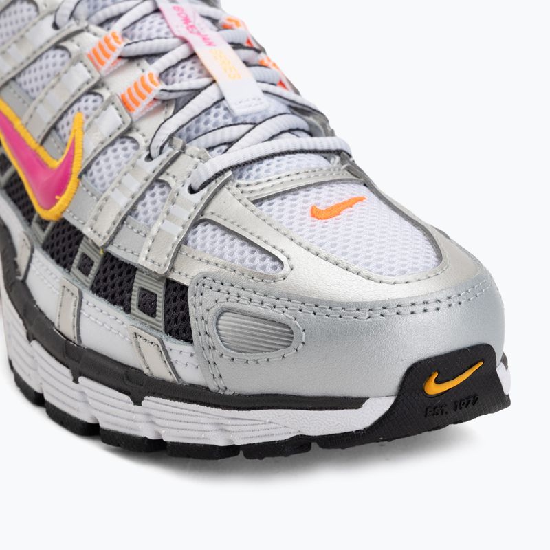 Взуття жіноче Nike P-6000 white/metallic platinum/laser fuchsia 7