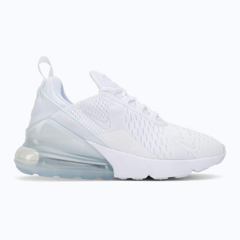 Кросівки дитячі Nike Air Max 270 white/metallic silver/white 2