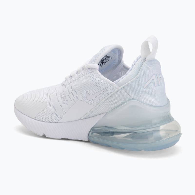 Кросівки дитячі Nike Air Max 270 white/metallic silver/white 3
