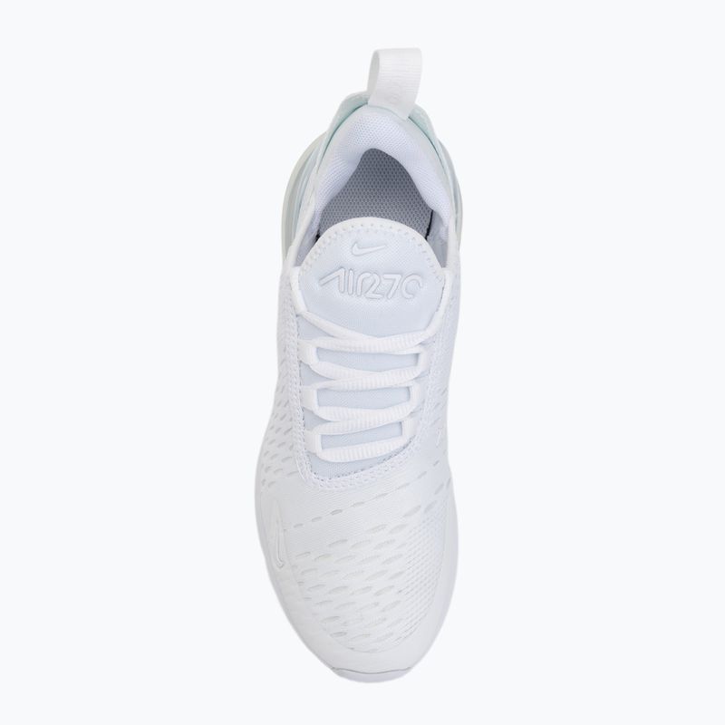 Кросівки дитячі Nike Air Max 270 white/metallic silver/white 5