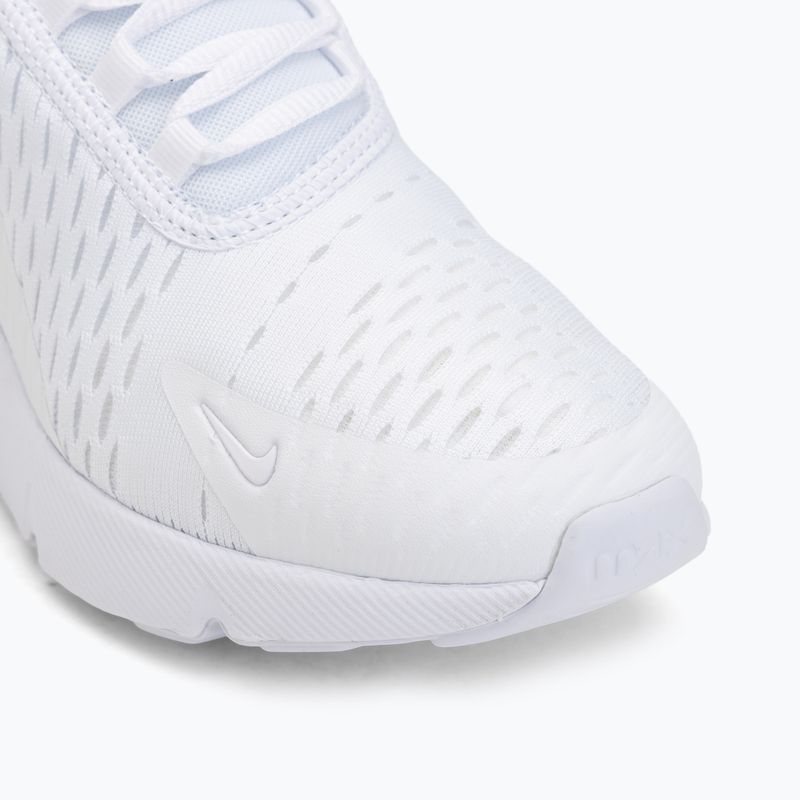 Дитяче взуття Nike Air Max 270 white/metallic silver/white 7