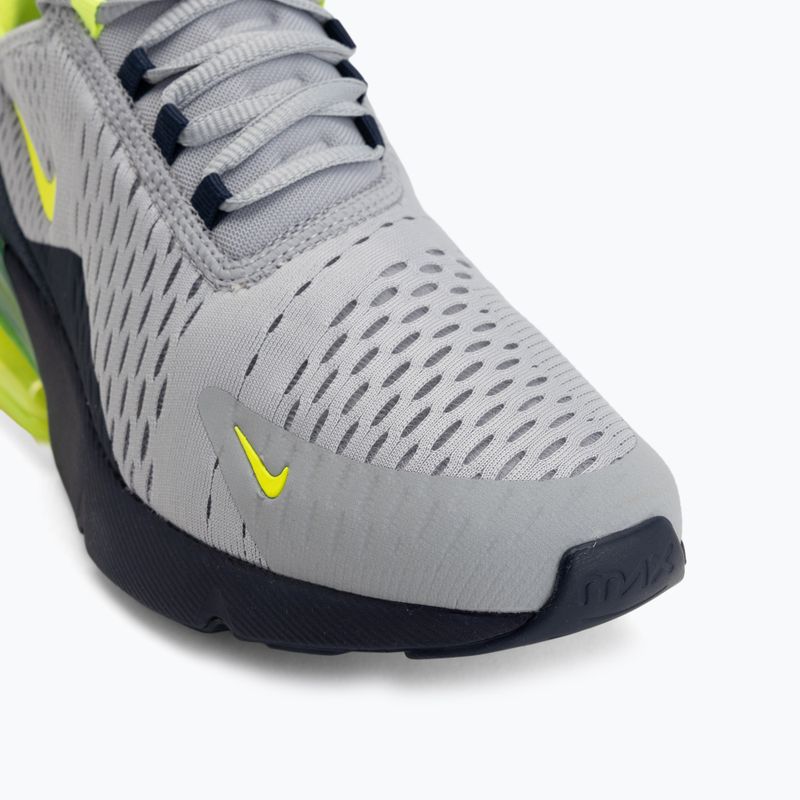 Взуття чоловіче Nike Air Max 270 wolf grey/obsidian/volt 7