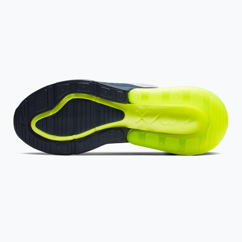 Взуття чоловіче Nike Air Max 270 wolf grey/obsidian/volt 2