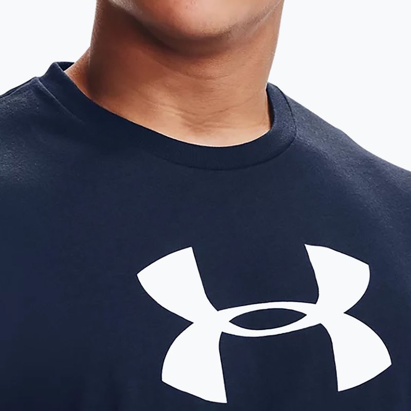 Футболка тренувальна чоловіча Under Armour UA Sportstyle Logo SS синя 1329590 6