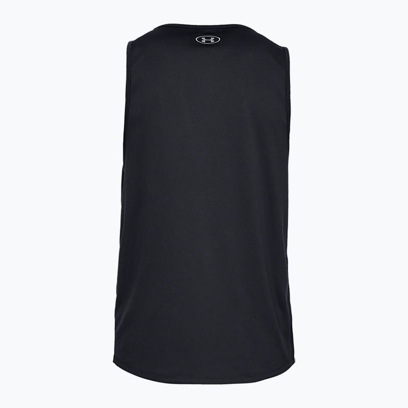 Майка тренувальна чоловіча Under Armour Tech 2.0 Tank чорна 1328704 5