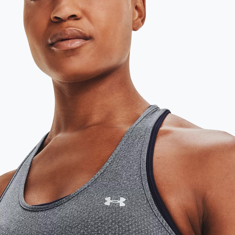 Майка тренувальна жіноча Under Armour HG Armour Racer Tank сіра 1328962-012 3