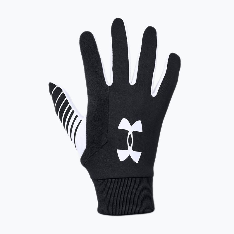Рукавиці футбольні чоловічі Under Armour Field Player'S 2.0 чорно-білі 1328183-001 5