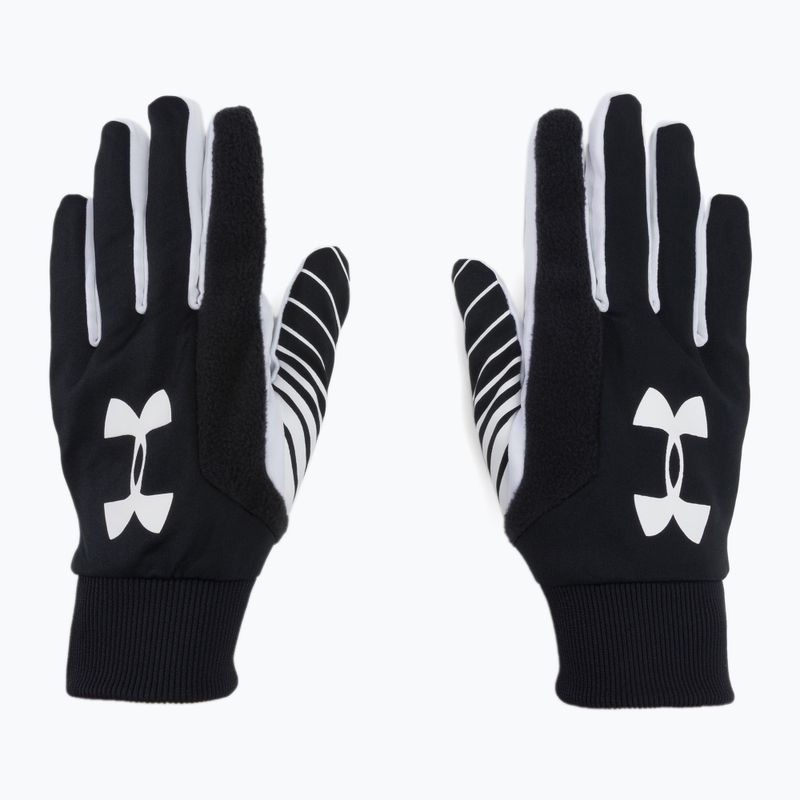 Рукавиці футбольні чоловічі Under Armour Field Player'S 2.0 чорно-білі 1328183-001 3