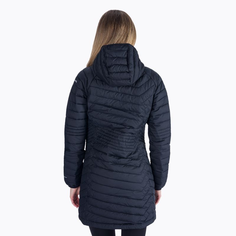 Пуховик жіночий Columbia Powder Lite Mid black 3