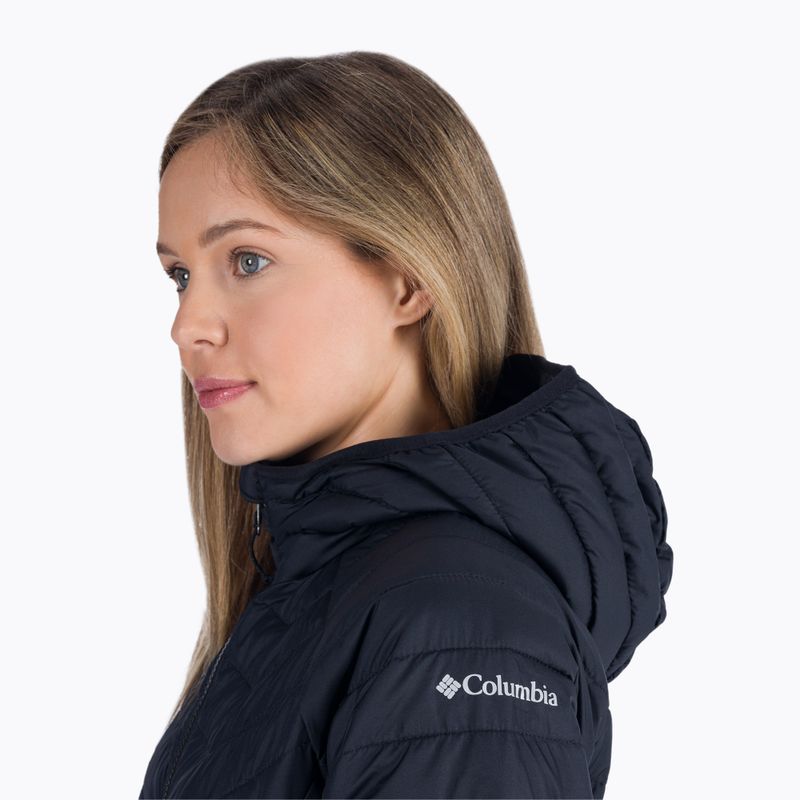Пуховик жіночий Columbia Powder Lite Mid black 4
