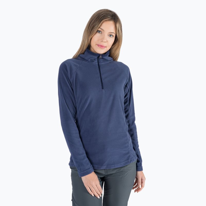 Кофта трекінгова жіноча Columbia Glacial IV 1/2 Zip nocturnal