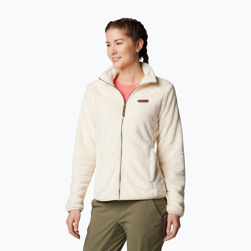 Кофта жіноча Columbia Fire Side II Sherpa Full Zip chalk 4