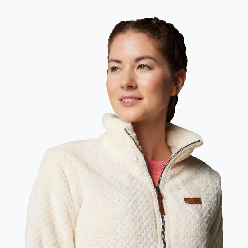 Кофта жіноча Columbia Fire Side II Sherpa Full Zip chalk 5
