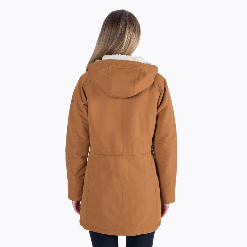 Куртка зимова жіноча Columbia South Canyon Sherpa Lined camel brown 3