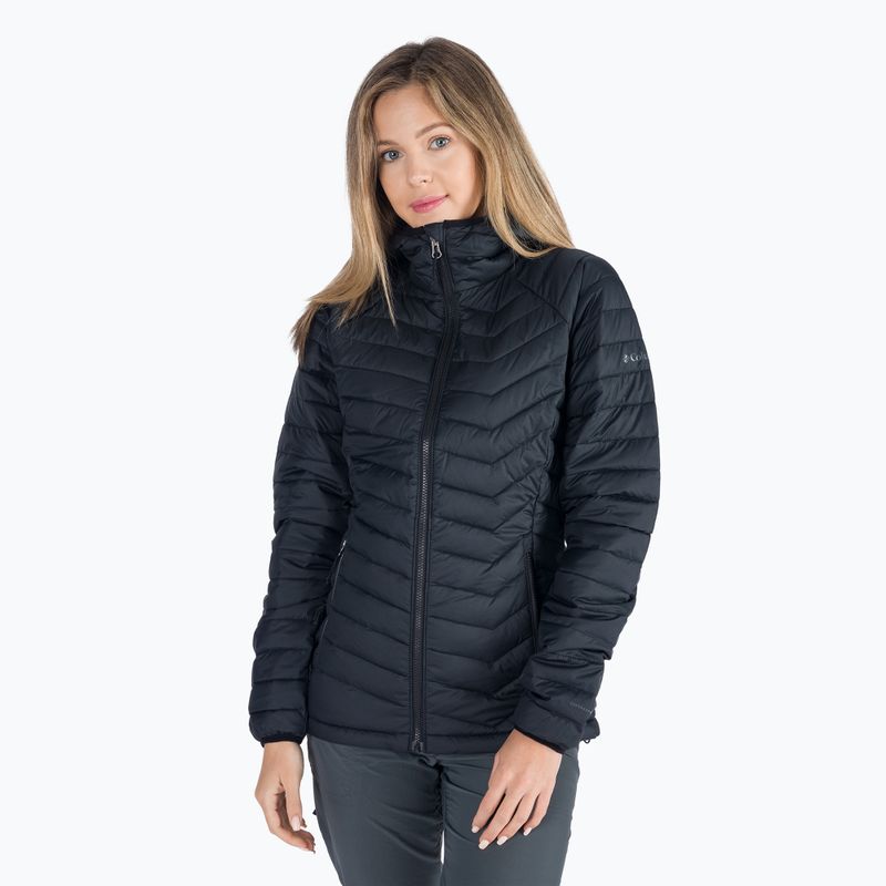 Пуховик жіночий Columbia Powder Lite Hooded black