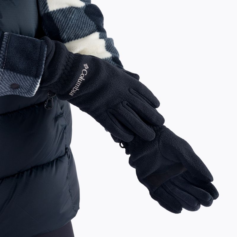 Рукавиці трекінгові жіночі Columbia Fast Trek black 3