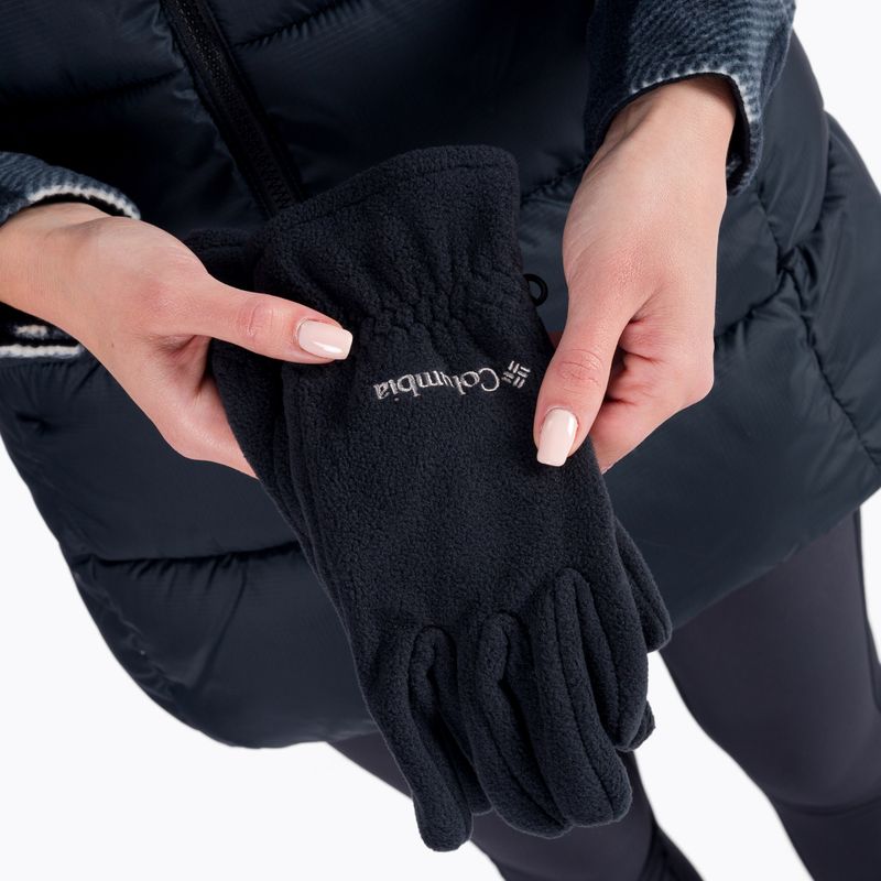Рукавиці трекінгові жіночі Columbia Fast Trek black 4