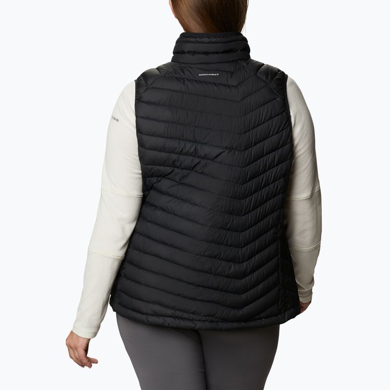 Жіноча трекінгова безрукавка Columbia Powder Lite чорна 3