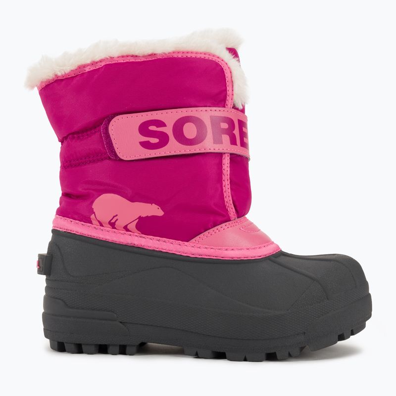 Снігоступи підліткові Sorel Snow Coммander tropic pink/deep blush 2