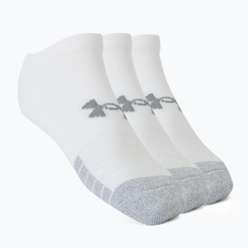 Шкарпетки спортивні Under Armour Heatgear No Show 3 пари білі 1346755