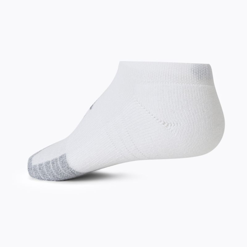 Шкарпетки спортивні Under Armour Heatgear No Show 3 пари білі 1346755 3