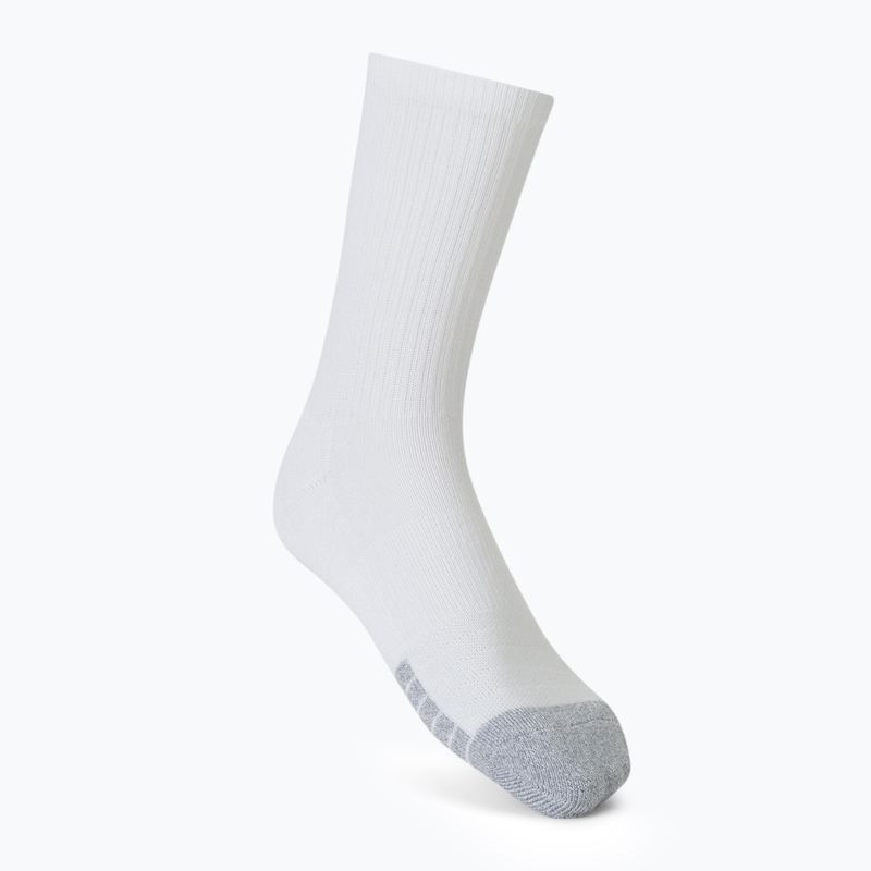 Шкарпетки спортивні Under Armour Heatgear Crew 3 пари білі 1346751 2