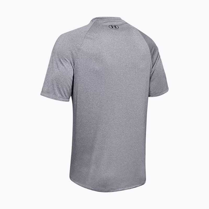 Футболка тренувальна чоловіча Under Armour UA Tech 2.0 SS Tee Novelty сіра 1345317 4