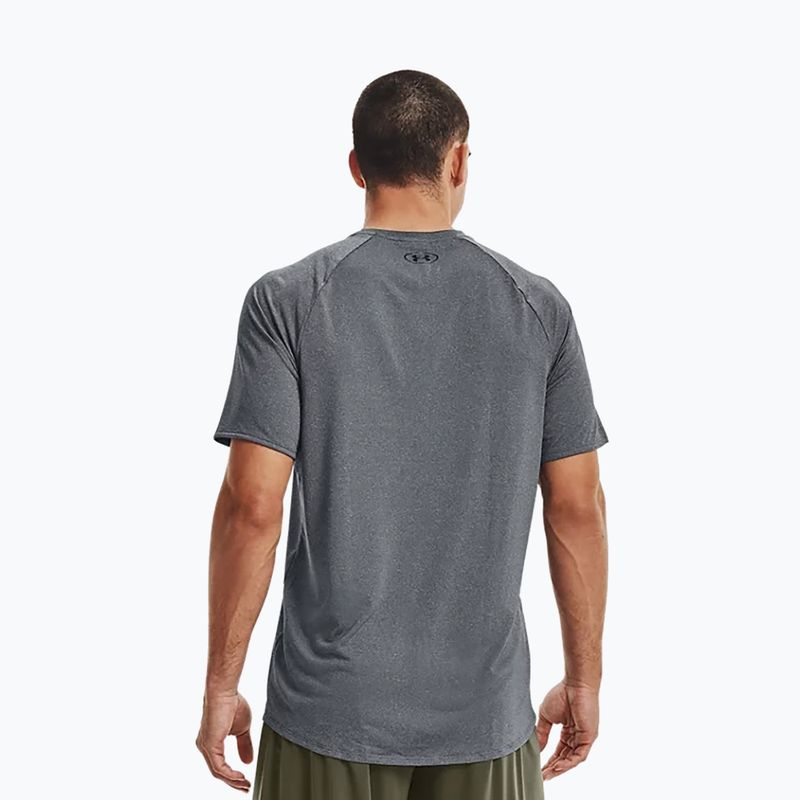 Футболка тренувальна чоловіча Under Armour UA Tech 2.0 SS Tee Novelty сіра 1345317 8