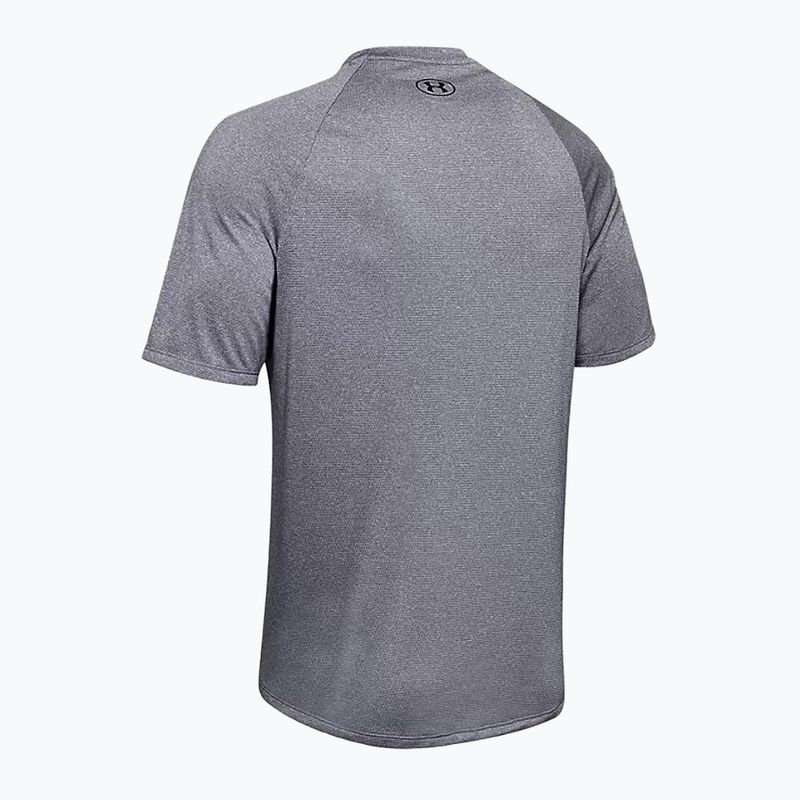 Футболка тренувальна чоловіча Under Armour UA Tech 2.0 SS Tee Novelty сіра 1345317 5