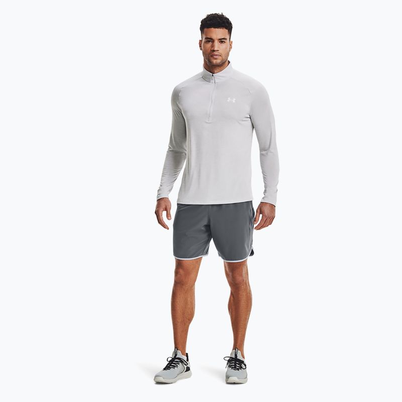 Кофта тренувальна чоловіча Under Armour Tech 2.0 1/2 Zip сіра 1328495-014 2